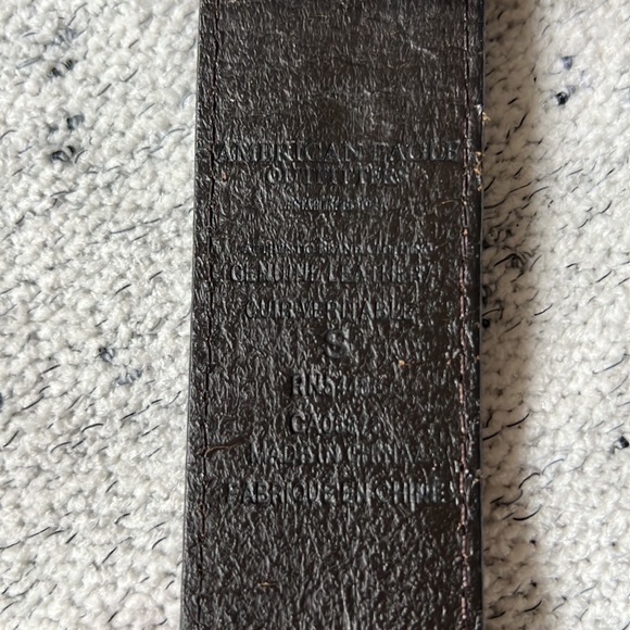 American Eagle Outfitters Genuine Leather Belt with Crystals - Picture 4 of 4